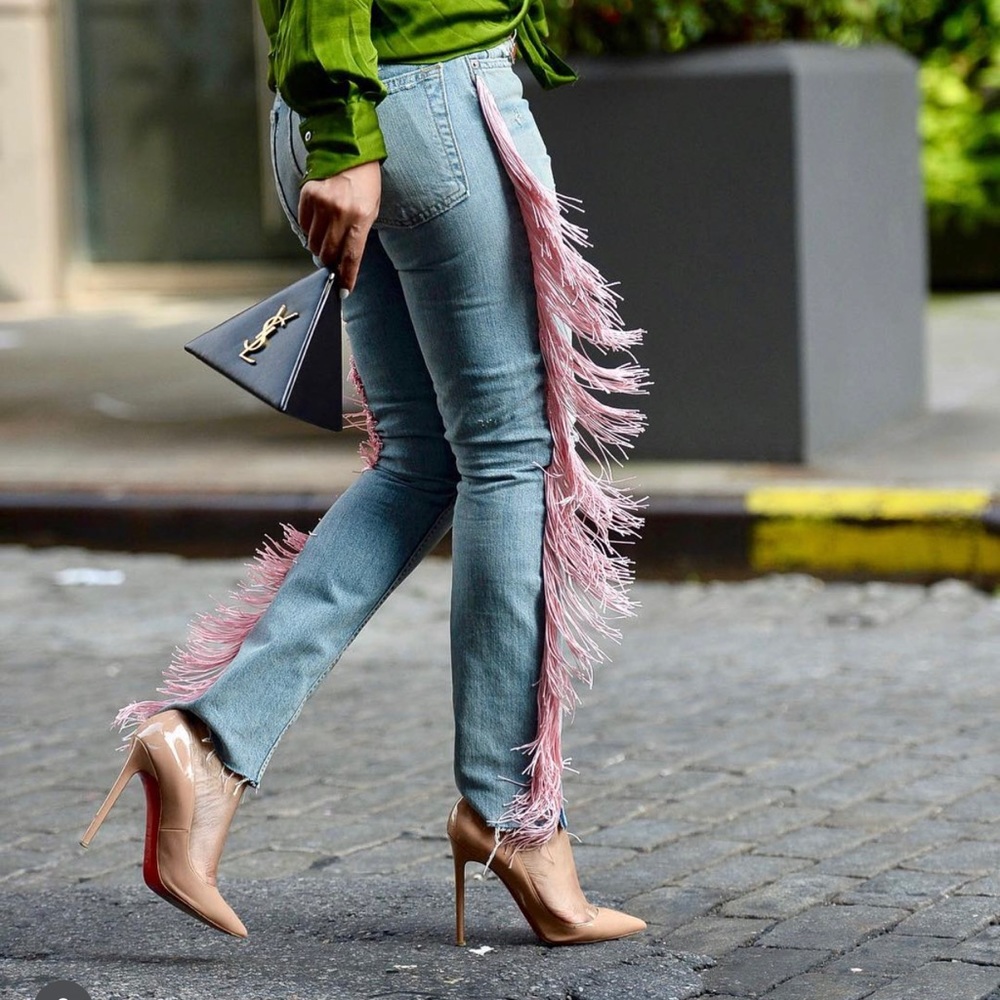Redone Fringe denim